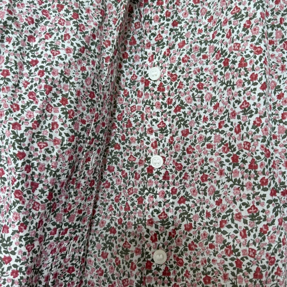 & Other Stories Paris Atelier Floral Print Silk Blend Blouse Size 8 - Picture 10 of 15